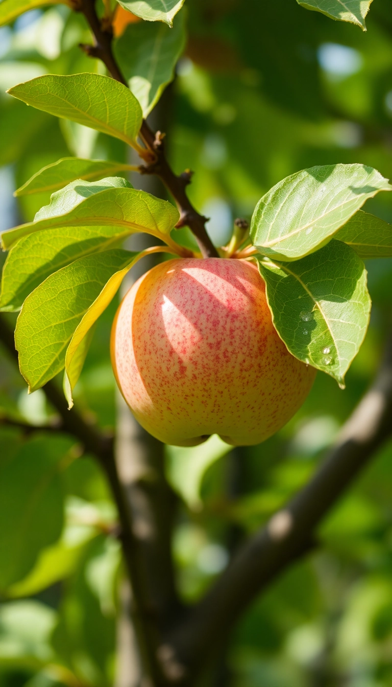 Best Luxe AI Apple On Tree Phone Dynamic Background